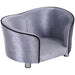 Modern Dog Sofa Couch Puppy Bed Kitten Lounge w/Storage Pocket Removable Cushion - Samanta Factory