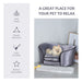 Modern Dog Sofa Couch Puppy Bed Kitten Lounge w/Storage Pocket Removable Cushion - Samanta Factory