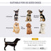 Modern Dog Sofa Couch Puppy Bed Kitten Lounge w/Storage Pocket Removable Cushion - Samanta Factory