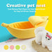 Banana Cat Bed House Funny Cute Cozy Cat Mat Beds Warm Durable Portable Pet Basket Kennel Dog Cushion Cat Supplies Multicolor
