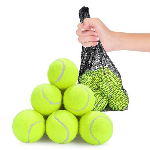 24 Aspect pressureless tennis balls with mesh storage bag for practice and training