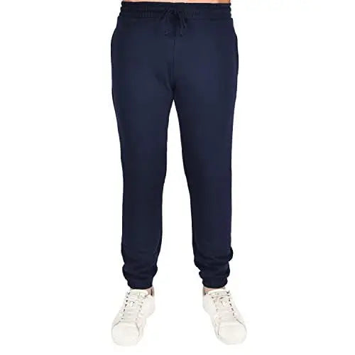 Mens Plain Jogger Navy XL - Samanta Factory
