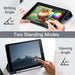 iPad 10.2" Case with Pencil Holder – Trifold Stand Clear Back Auto Sleep/Wake Cover SF