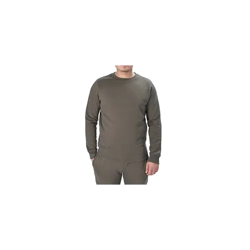 MENS CREW SWEAT KHAKI XL - Samanta Factory