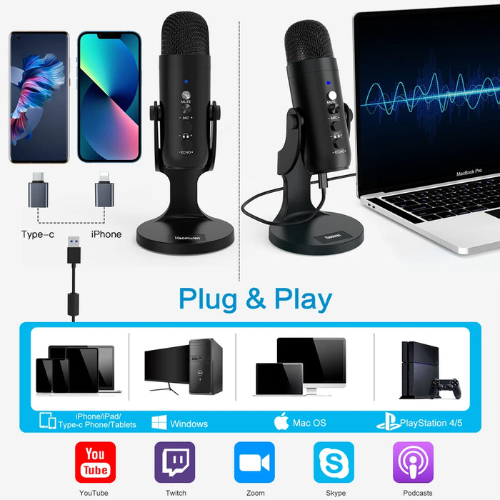 streaming microphone kit,