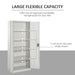 Filing Cabinet – Lockable Metal Storage with Adjustable Shelves - Samanta Factory