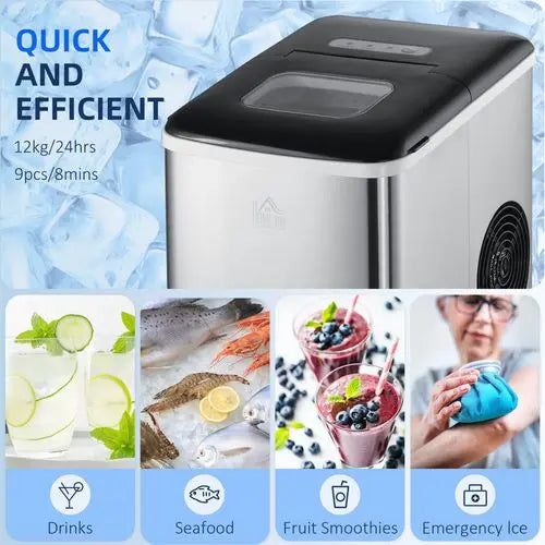 Ice Maker Machine – Quick & Compact Countertop Design - Samanta Factory