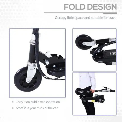 Electric Scooter for Kids – Dual Battery & Foldable with Adjustable Seat - Samanta Factory