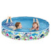 Jilong rigid wall paddling pool with sea world design, made from durable PVC, available in 120cm and 150cm sizes, perfect for kids’ summer fun in the garden.

