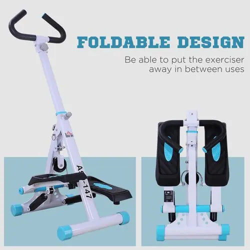 Foldable Stepper Machine – Heavy-Duty Steel Frame & Non-Slip Pedals - Samanta Factory