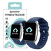 Smart fitness watch with heart rate, SpO2, temperature sensor and waterproof design

