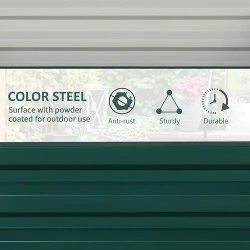 Raised Garden Beds – Durable Galvanised Steel Construction - Samanta Factory