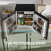 Compact HOMCOM 46L Countertop Mini Fridge with Chiller - Perfect for Any Space! - Samanta Factory