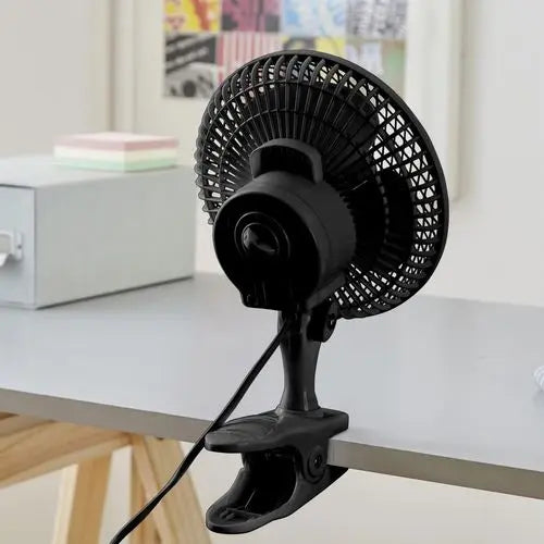 Mini Desk Fan – Clip-On & Adjustable 360° Design - Samanta Factory