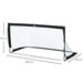 6'x3' durable folding steel soccer goal with portable design and carry bag